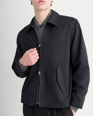 Tailored Zip Jacket | Black
