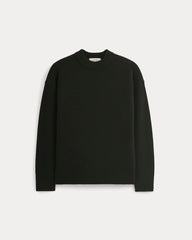 Cashmere Boyfriend Sweater | Black