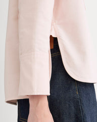 The Boxy Oxford | Rose Quartz Chambray