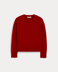 The Boxy Sweater in Everyday Cotton | Classic Red