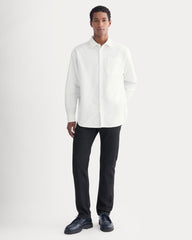 Oversized Oxford Shirt | White