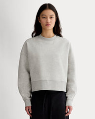 Luxe Fleece Sweatshirt | Heathered Grey