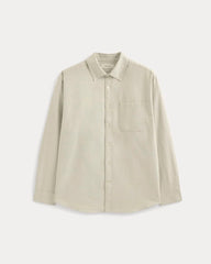 Oversized Oxford Shirt | Grey