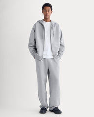 Luxe Fleece Full-Zip Hoodie | Vintage Heather Grey