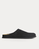 Suede Clog | Black Suede