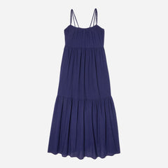 The Billow Tiered Maxi Dress | Navy