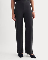 Drapey Crepe Pant | Black