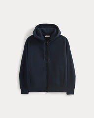 Luxe Fleece Full-Zip Hoodie | Deep Navy