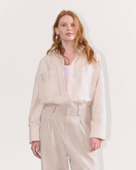 The Boxy Oxford | Whisper Pink