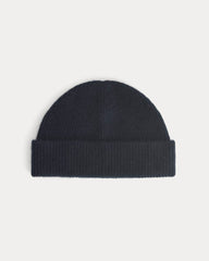 Cashmere Docker Beanie | Navy