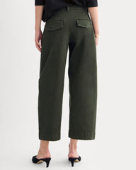 Cotton Twill Chino | Dark Green
