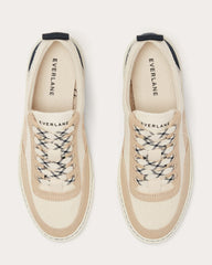 The Tread-Bare Sneaker | Natural Canvas / Dark Sapphire / Argan Oil