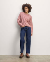The Boxy Crew in Cashmere | Clay Pink