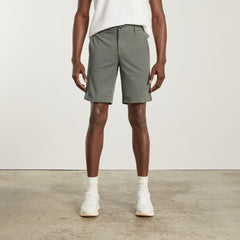 The 9 Slim-Fit Performance Chino Short | Pewter Green