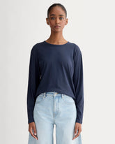 The Air Long-Sleeve Tee | Navy