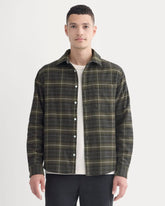 Brushed Flannel Shirt | Heather Beech