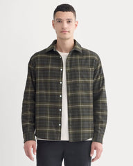 Brushed Flannel Shirt | Heather Beech