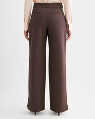 Dream Wide-Leg Trouser | Dark Chocolate