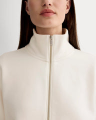 Luxe Fleece Half-Zip Sweatshirt | Bone