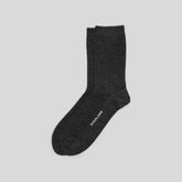 The Belgian Waffle Sweater Sock | Heathered Charcoal