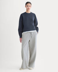 Luxe Fleece Sweatshirt | Navy