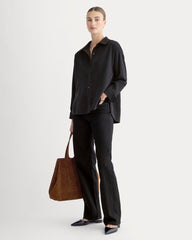 Boxy Shirt in Buttersoft | Black