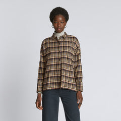 The Boxy Flannel | Multi Plaid