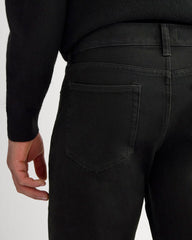 Straight-Leg Stretch Jean | Black