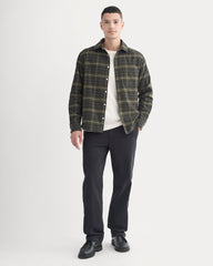 Brushed Flannel Shirt | Heather Beech