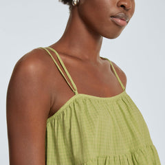 The Billow Cami | Pickled Pepper Plaid