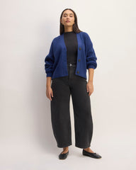 The Boxy Cardigan in Everyday Cotton | Bellwether Blue