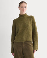 Rollneck Sweater | Olive