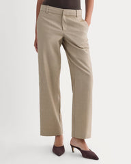 Straight-Leg Trouser in Tailor Twill | Light Taupe