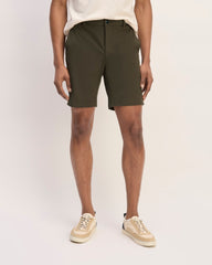 The 9 Slim-Fit Performance Chino Short | Carob