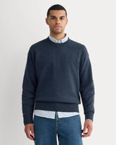 Luxe Merino Double-Knit Sweater | Indigo