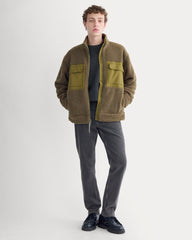 ReTrack Fleece Zip-Up | Beech