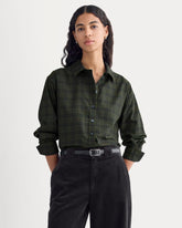 Everyday Shirt in Silky Cotton | Duffle Bag Plaid
