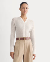 The Air Alpaca ™ High V Cardigan | Birch