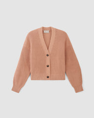 The Boxy Cardigan in Everyday Cotton | Blush Pink