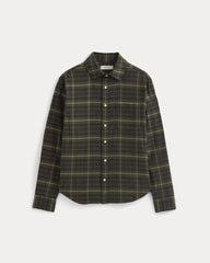 Brushed Flannel Shirt | Heather Beech