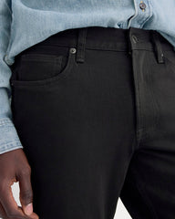 The Athletic 4-Way Stretch Organic Jean | Uniform | Black