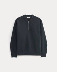 Luxe Fleece Half-Zip Pullover | Deep Navy