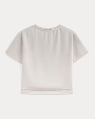 Drapey Crepe Top | Birch