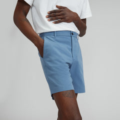 The 7” Slim-Fit Performance Chino Short | Bluefin