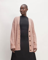 The Alpaca Oversized Cardigan | Cafe Creme