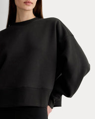 Luxe Fleece Sweatshirt | Black