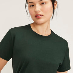 The Box-Cut Tee in Essential Cotton | Scarab | No Pocket