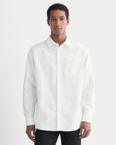 Oversized Oxford Shirt | White