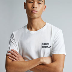 The 100% Human® Crew | White