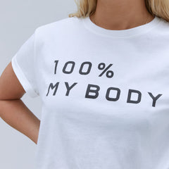The 100% My Body Crew | White